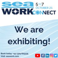 Featured image for “Join us at Seawork Connect 5-7 October”